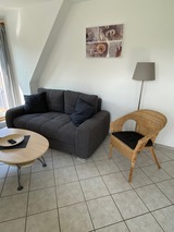 Ferienwohnung in Riepsdorf - Wohnung auf dem Lande - Wohnzimmer