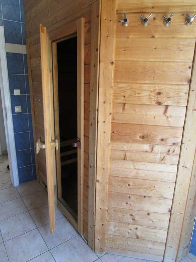 Ferienwohnung in Börgerende - Haus Ostseeblick Ginster - Sauna