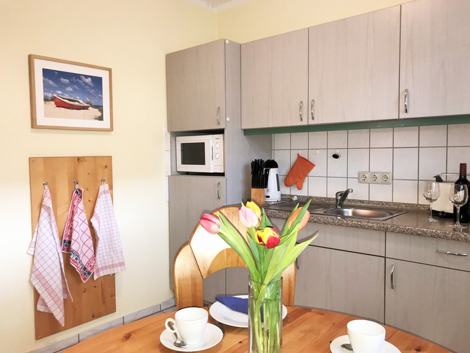 Ferienwohnung in Kühlungsborn - Appartementanlage Ostseeblick Fewo Rügen 12 - separate Küche