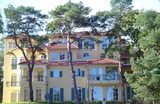 Ferienwohnung in Baabe - Sonnenblick - Blick auf die Ferienresidenz von Osten