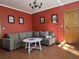 Ferienwohnung in Niederhagen - Sonne und Me(eh)r - Wohnbereich Sonne und Me(eh)r