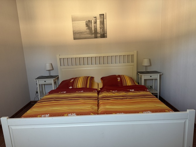 Ferienwohnung in Niederhagen - Sonne und Me(eh)r - Schlafbereich