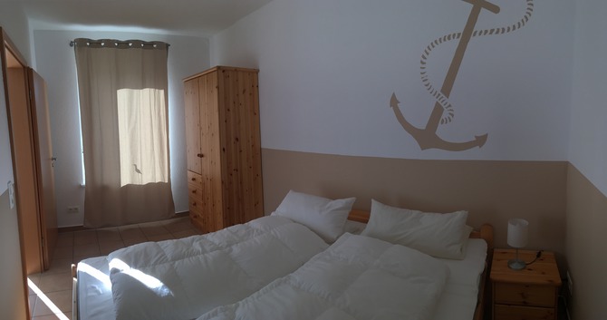Ferienwohnung in Pepelow - Am Salzhaff - Schlafzimmer