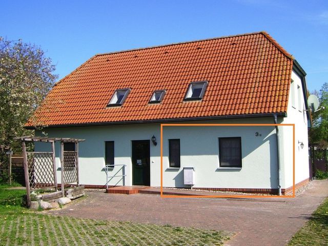 Ferienwohnung in Saal - Landhaus am Teich - Saaler Bodden - Ferienwohnung orange - Bild 1