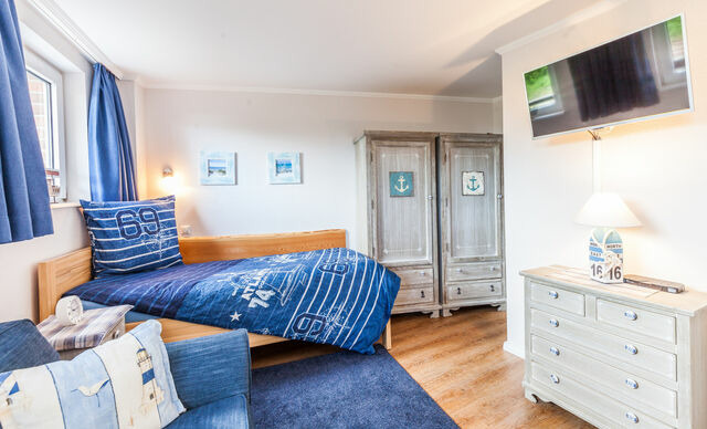 Ferienwohnung in Kronsgaard - 4 Sterne-Terrassen-Fewo "Heimathaven" direkt am Ostseestrand inkl. Schwimmbad - Bild 12