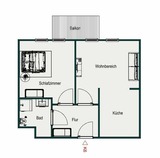 Ferienwohnung in Gr&ouml;mitz - Kabine 6 - Bild 24