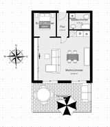 Ferienwohnung in Sch&ouml;nberger Strand - Buchta, Sarina: "Strandkoje am Meer" (Nr. 2) - Bild 19