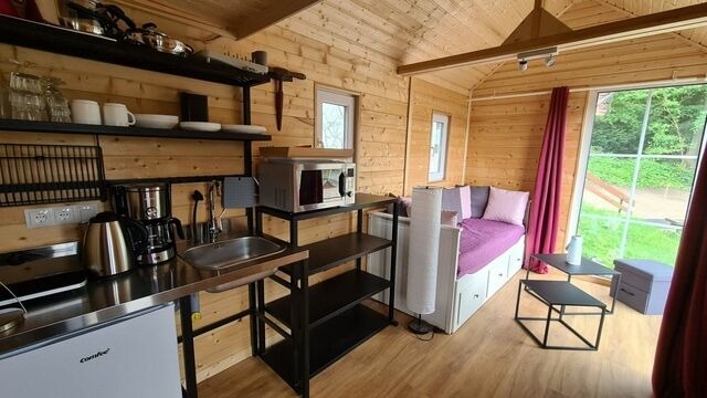 Ferienhaus in Ahlbeck -  Kaiserbad Ahlbeck - Nachhaltiges Tiny House Strandwagen - Bild 5