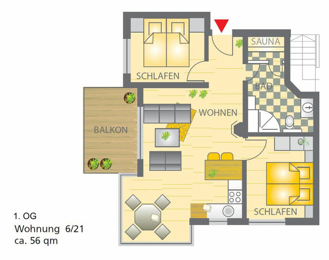 Ferienwohnung in Großenbrode - Sonnenschein 21 - Großenbrode - Bild 23