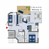 Ferienwohnung in Großenbrode - Meerblick 12 - Großenbrode - Bild 11