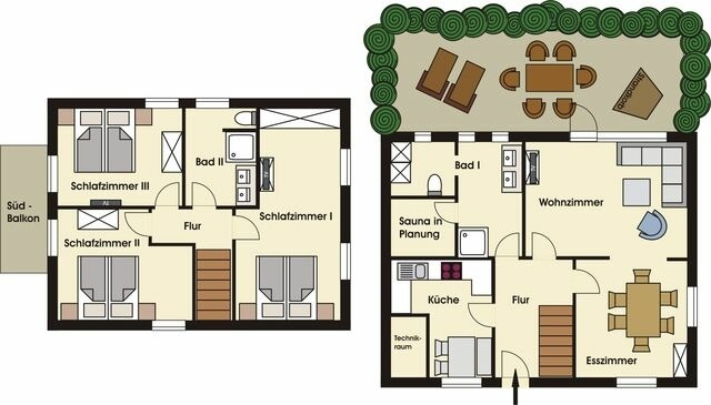 Ferienhaus in Gr&ouml;mitz - Ferienhaus "K&auml;ptn's Hus" (120 qm) | Weidenweg 1 | APPARTO Gr&ouml;mitz - Bild 3