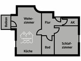 Ferienwohnung in Ueckermünde - Lagunenstadt am Haff Fewo 67 - Vorstag - Bild 11