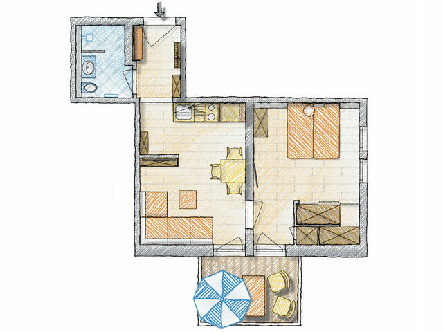 Ferienwohnung in Dierhagen - Ferienwohnung Ostseereif 211 - Bild 13