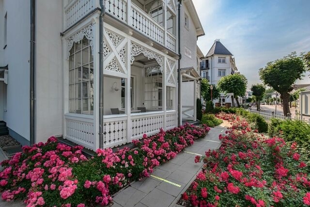 Ferienwohnung in Binz - Villa Iduna / Ferienwohnung No. 3 - EG mit Balkon nach S&uuml;den - Bild 19