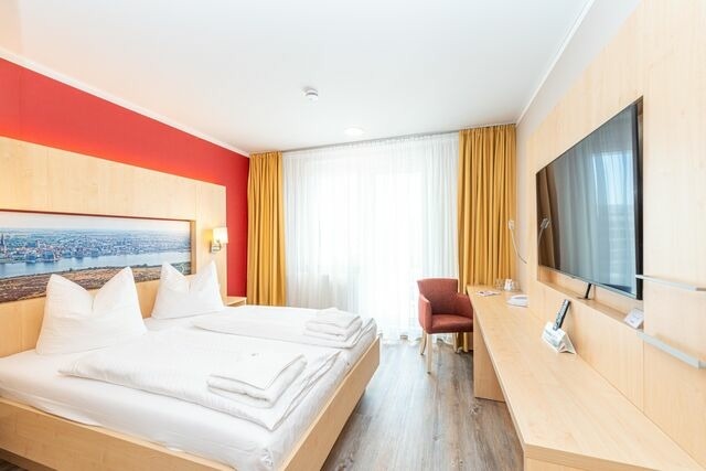 Doppelzimmer in Rostock - Das Hotel an der Stadthalle - Rostock Hauptbahnhof - Bild 2
