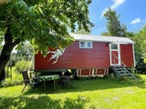 Ferienwohnung in Wagersrott - Zirkuswagen auf dem L&auml;mmerhof - Bild 1