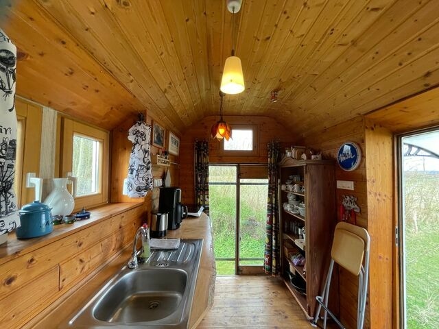 Ferienwohnung in Wagersrott - Zirkuswagen auf dem L&auml;mmerhof - Bild 6