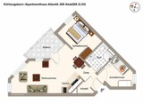 Ferienwohnung in K&uuml;hlungsborn - Haus Atlantik, WE 2.09 - Bild 20