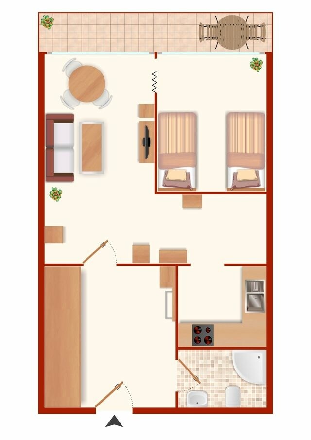 Ferienwohnung in Laboe - Probsteier Platz Küstensegler - Bild 18
