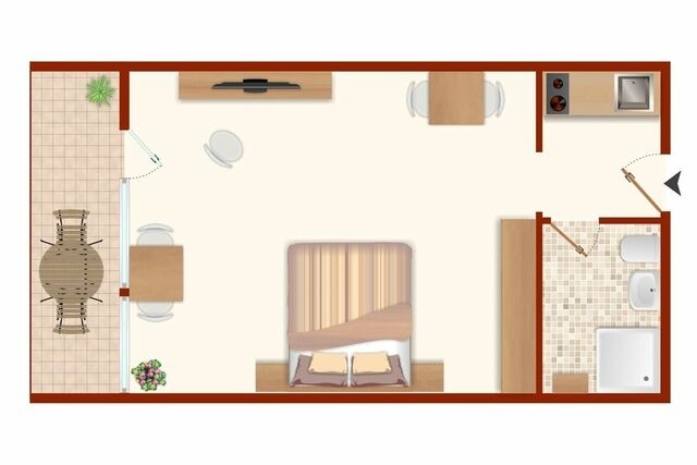 Ferienwohnung in Sch&ouml;nberg - Kapit&auml;n Haddock - Bild 15