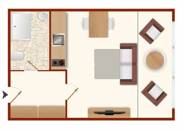 Ferienwohnung in Wendtorf - Marina Wendtorf Kajüte - Bild 23