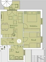 Ferienwohnung in Kühlungsborn - Villa Strandkuss, Wohnung Strandglück - Bild 13