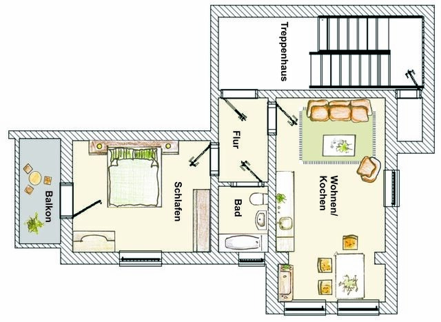 Ferienwohnung in Ahlbeck - (Brise) Haus Sanke App. 02 - Bild 15