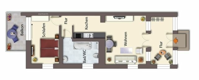 Ferienwohnung in Ahlbeck - (Brise) Villa Chrissi App. 01 - Bild 21