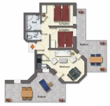 Ferienwohnung in Seebad Bansin - (Brise) D&uuml;nenresidenz App. A11 - Bild 19