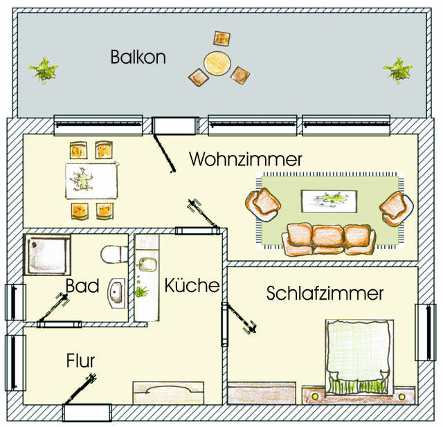 Ferienwohnung in Seebad Heringsdorf - (Brise) Villa Schering App. 02 - Bild 15