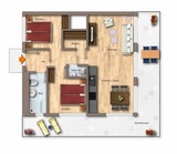 Ferienwohnung in Seebad Heringsdorf - (Brise) Stadtvilla Blumenhof App. 12 - Bild 17