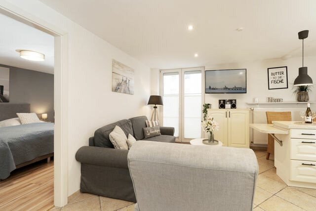 Ferienwohnung in Gr&ouml;mitz - Haus Strandgefl&uuml;ster Sandbank - Bild 12