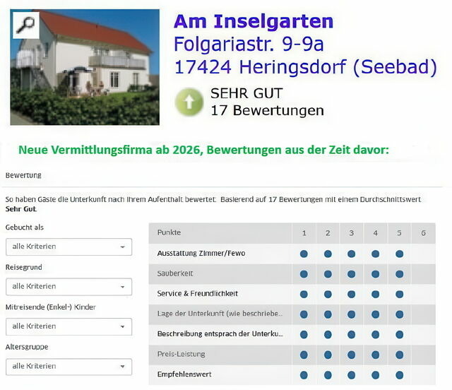 Ferienwohnung in Heringsdorf - Am Inselgarten OG 6 - Bild 10