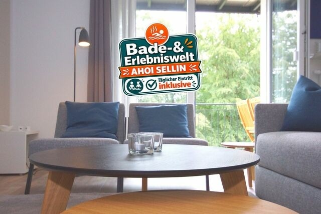 Ferienwohnung in Sellin - Haus Waldidyll, Windherz - Bade- & Erlebniswelt t&auml;glich inklusive - Bild 5