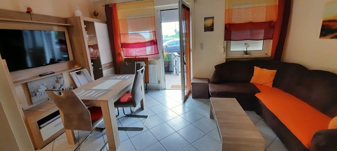 Ferienwohnung in Gr&ouml;mitz - Ostseemuschel Gr&ouml;mitz - Wohnzimmer